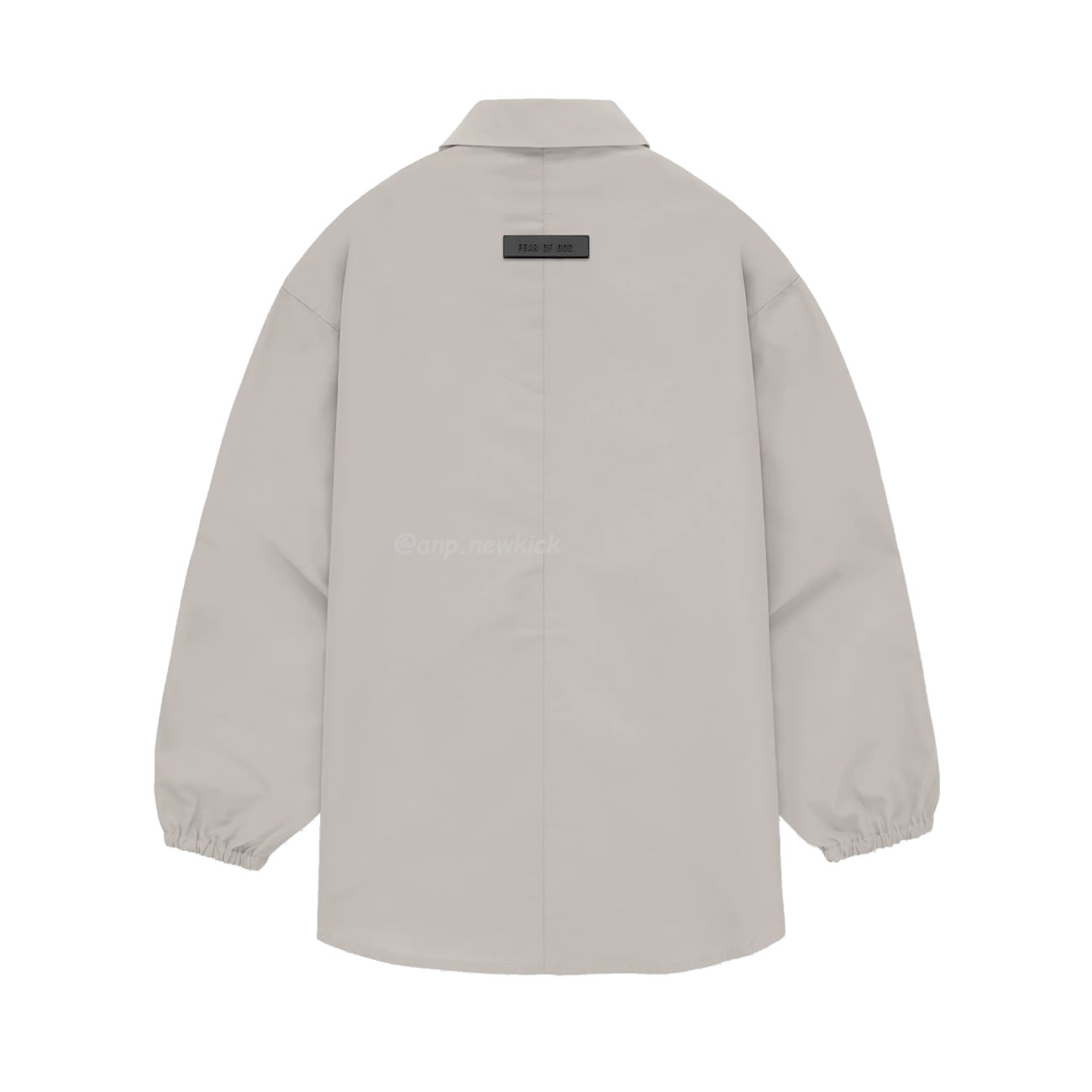 Fear Of God Essentials Fog 23fw Tie Cuffed Shirt Black Apricot Gray S Xl (9) - www.newkick.vip